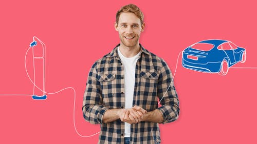 Freek (36) voor rechter gesleept vanwege opladen elektrische auto via huurwoning